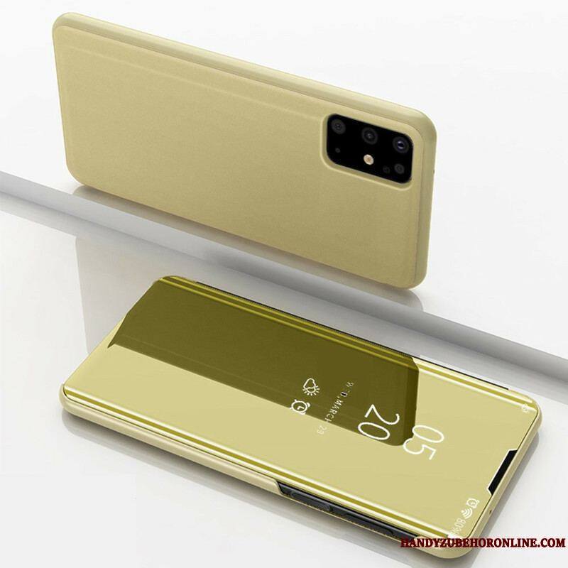 View Cover Samsung Galaxy S20 Plus / S20 Plus 5G Miroir et Simili Cuir