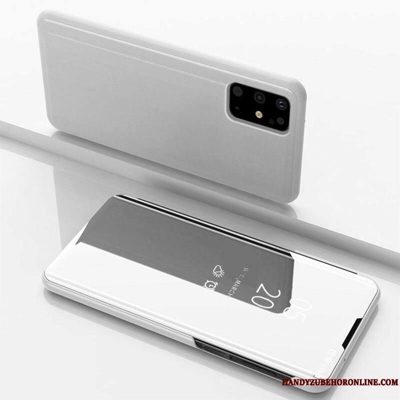 View Cover Samsung Galaxy S20 Plus / S20 Plus 5G Miroir et Simili Cuir