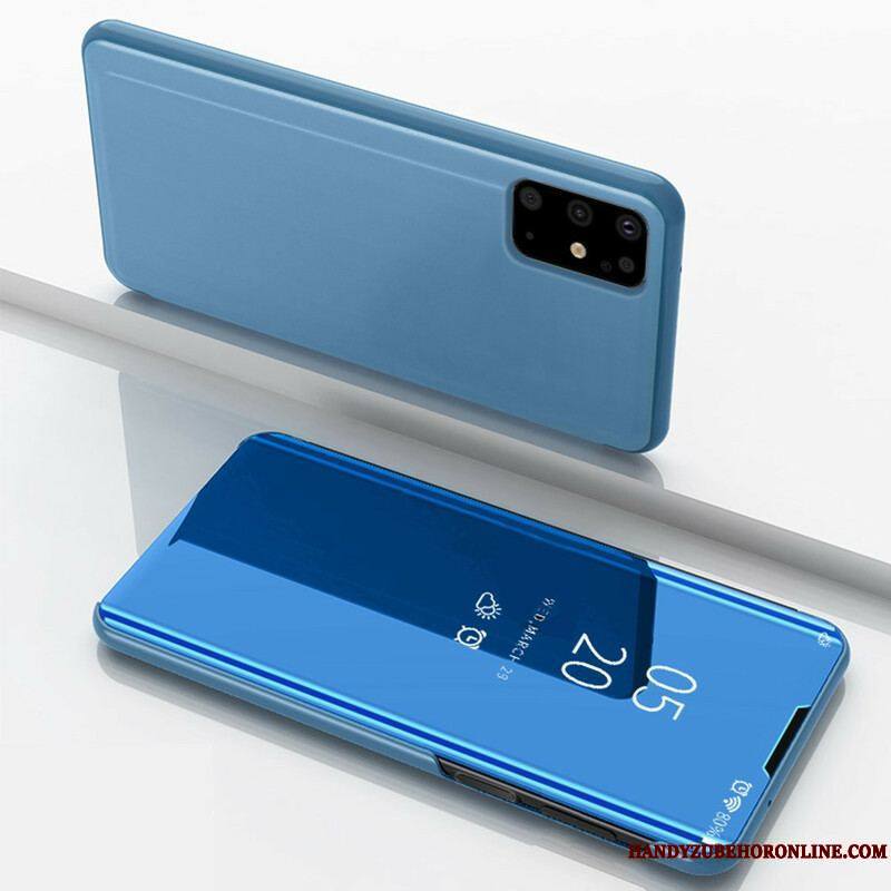 View Cover Samsung Galaxy S20 Plus / S20 Plus 5G Miroir et Simili Cuir