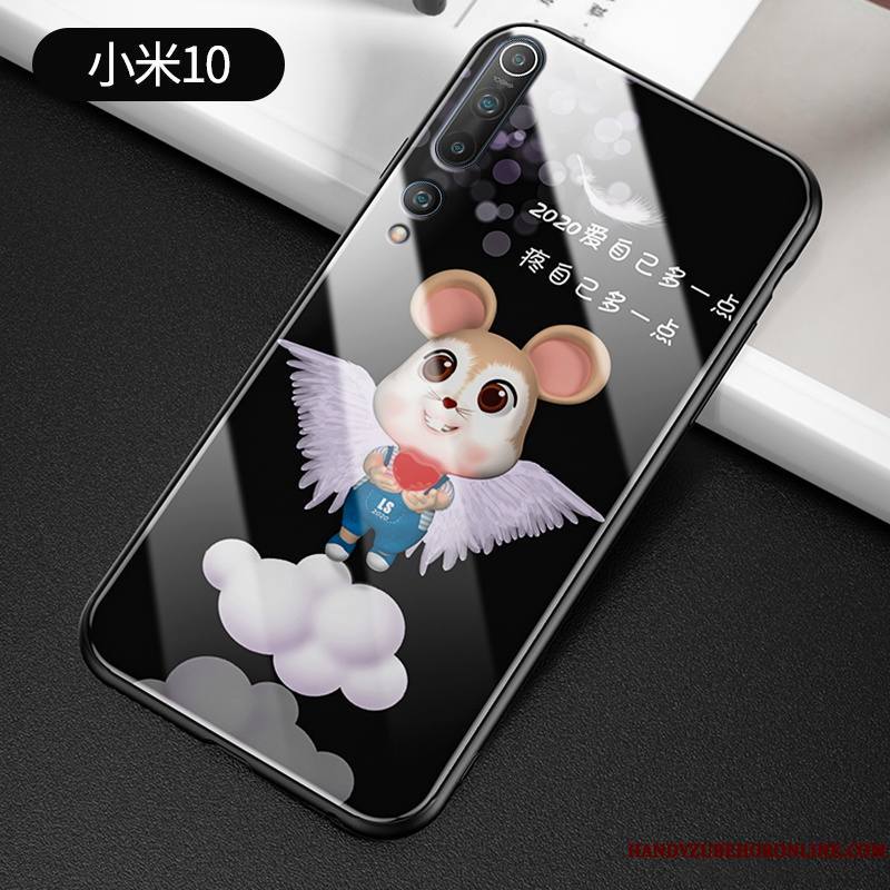 Xiaomi Mi 10 Coque Créatif Incassable Étui Charmant Dessin Animé Fluide Doux Personnalité