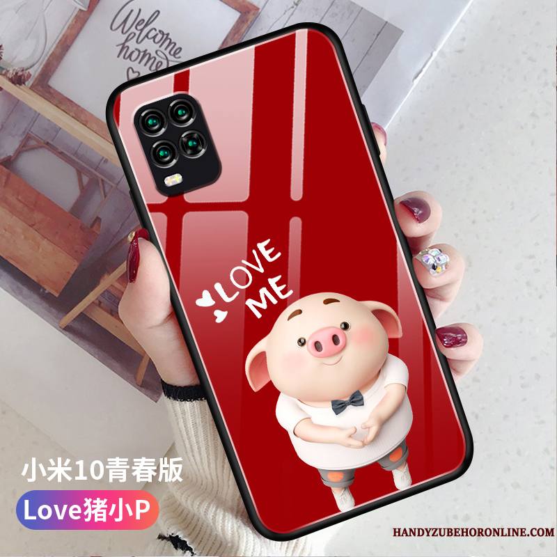 Xiaomi Mi 10 Lite Difficile Coque De Téléphone Charmant Étui Marque De Tendance Incassable Très Mince