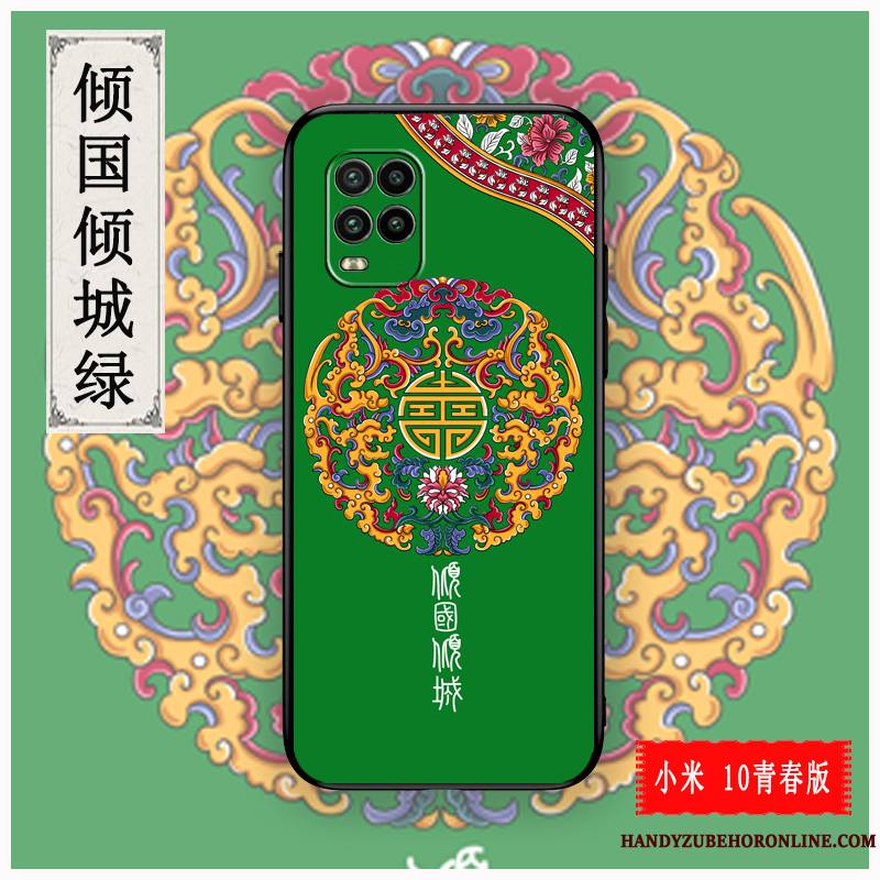 Xiaomi Mi 10 Lite Personnalisé Incassable Personnalité Gaufrage Coque Protection Petit