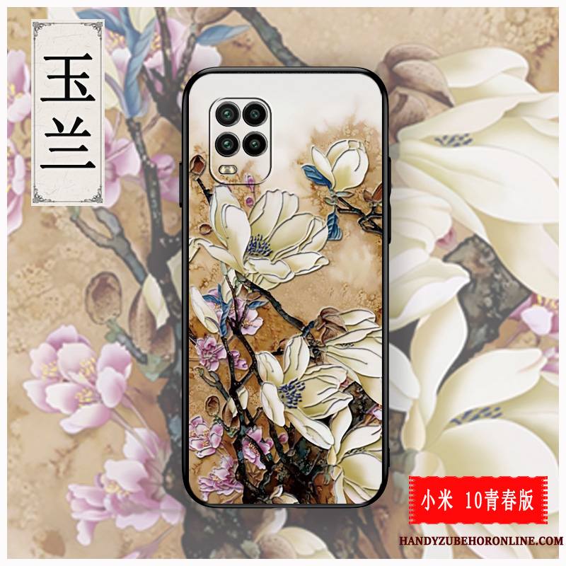 Xiaomi Mi 10 Lite Personnalisé Incassable Personnalité Gaufrage Coque Protection Petit