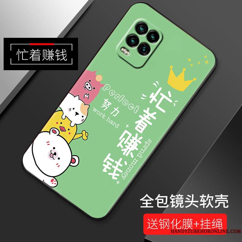 Xiaomi Mi 10 Lite Simple Tendance Créatif Jeunesse Protection Étui Coque