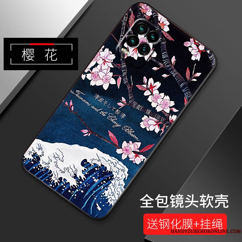 Xiaomi Mi 10 Lite Simple Tendance Créatif Jeunesse Protection Étui Coque