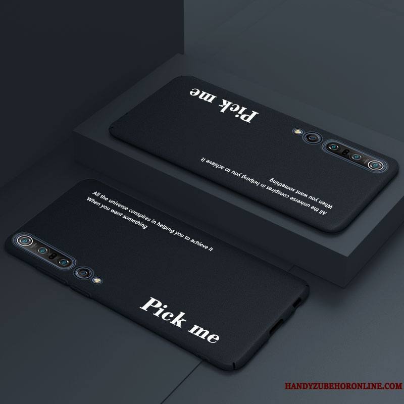 Xiaomi Mi 10 Pro Coque De Téléphone Très Mince Vert Tendance Simple Tout Compris Incassable