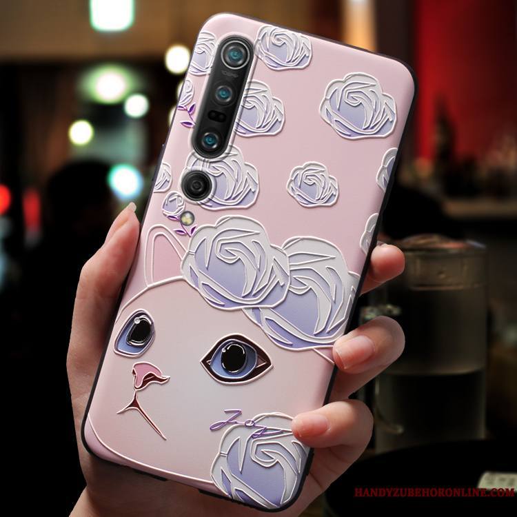 Xiaomi Mi 10 Pro Coque Nouveau Petit Très Mince Protection Charmant Dessin Animé Fluide Doux