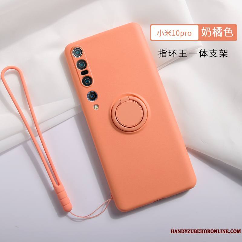 Xiaomi Mi 10 Pro Ornements Suspendus Protection Fluide Doux Support Coque De Téléphone Incassable Tout Compris