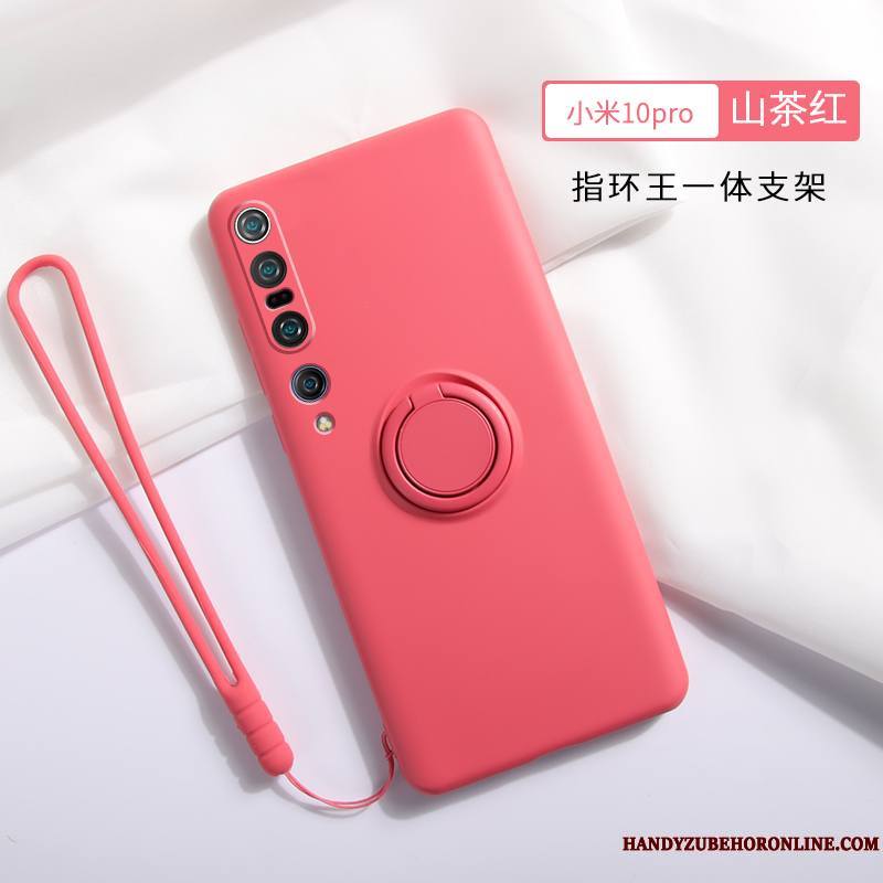 Xiaomi Mi 10 Pro Ornements Suspendus Protection Fluide Doux Support Coque De Téléphone Incassable Tout Compris