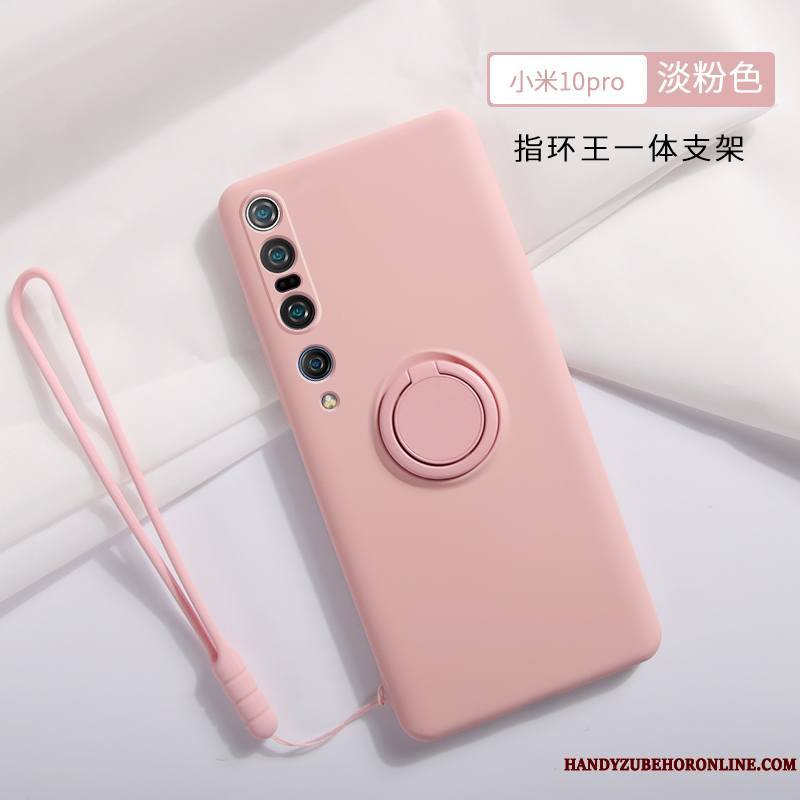 Xiaomi Mi 10 Pro Ornements Suspendus Protection Fluide Doux Support Coque De Téléphone Incassable Tout Compris