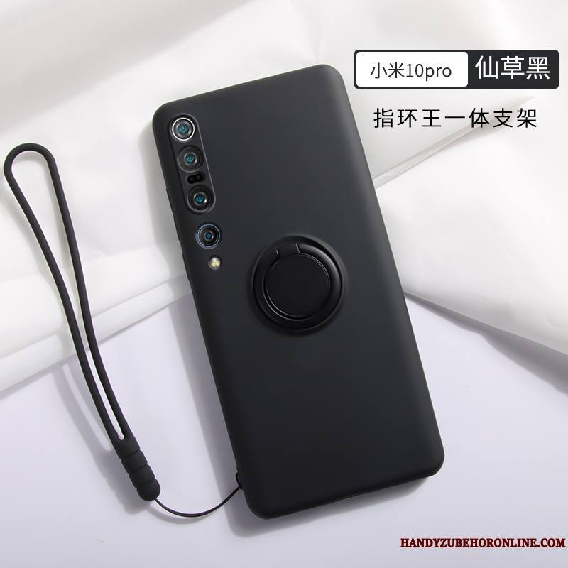 Xiaomi Mi 10 Pro Ornements Suspendus Protection Fluide Doux Support Coque De Téléphone Incassable Tout Compris