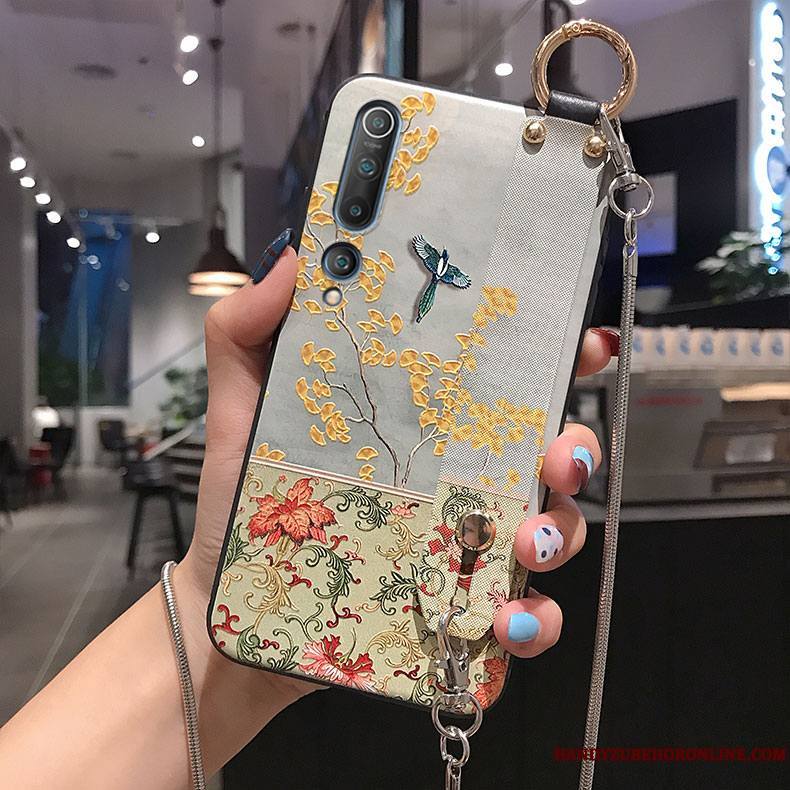 Xiaomi Mi 10 Protection Modèle Style Chinois Jeunesse Coque De Téléphone Petit Fluide Doux