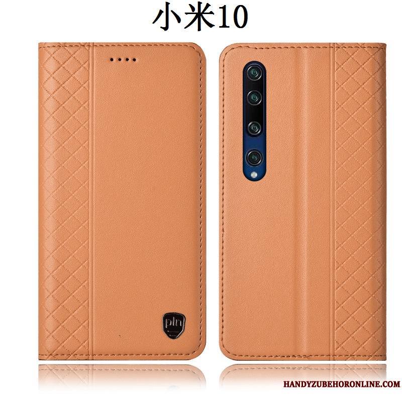 Xiaomi Mi 10 Tout Compris Coque De Téléphone Housse Protection Étui En Cuir Rouge Petit