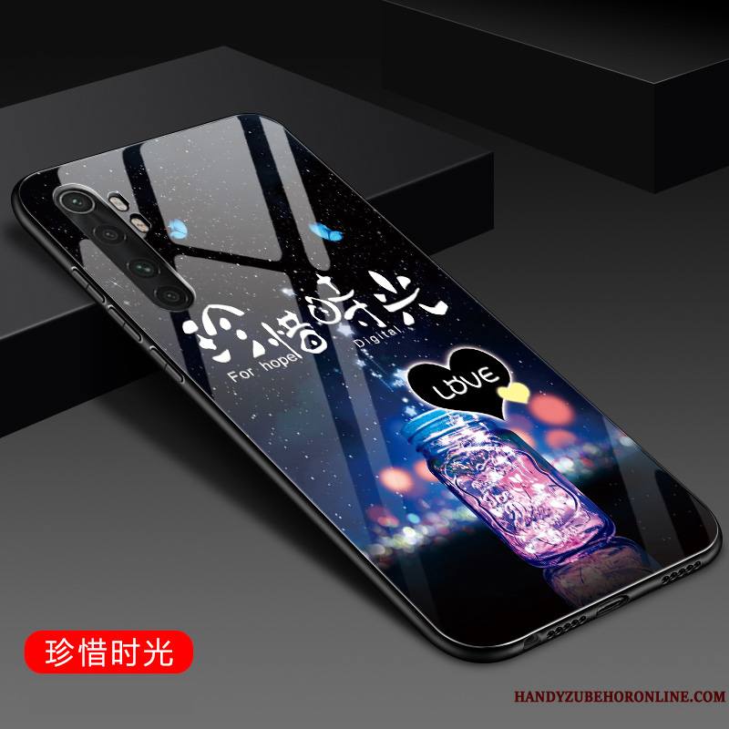 Xiaomi Mi Note 10 Lite Coque Fluide Doux Incassable Petit Tout Compris Jeunesse Difficile Silicone