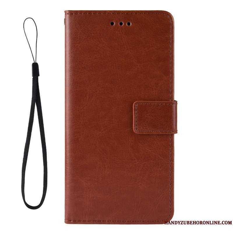 Xiaomi Mi Note 10 Lite Petit Housse Téléphone Portable Coque De Téléphone Ornements Suspendus Rouge Étui En Cuir