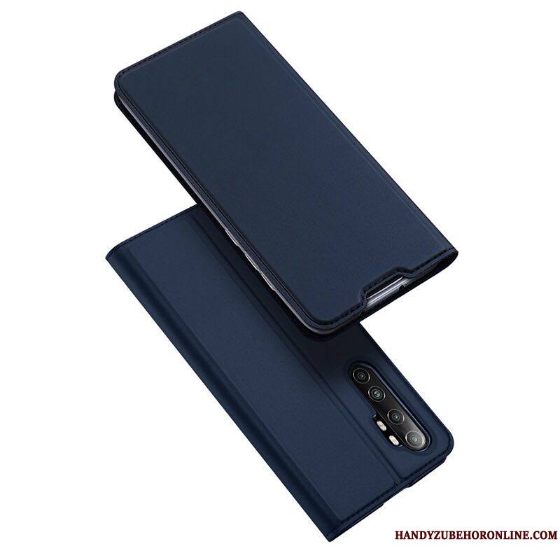 Xiaomi Mi Note 10 Lite Rose Coque De Téléphone Petit Étui En Cuir Business