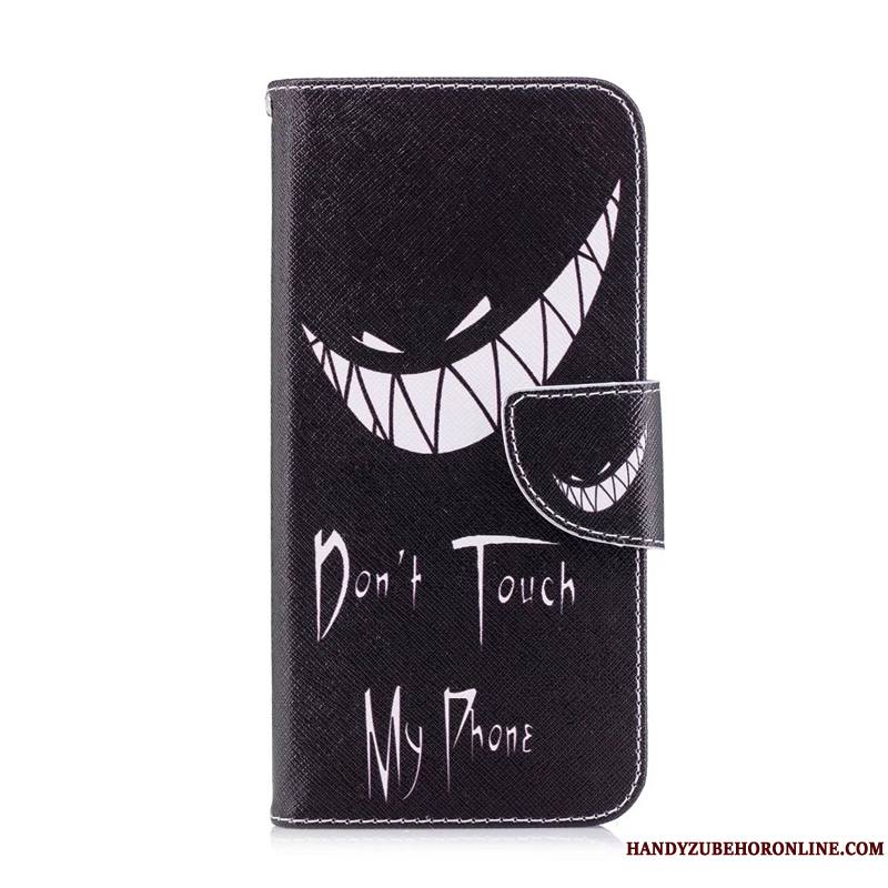 iPhone 11 Coque De Téléphone Housse Blanc Étui En Cuir Dessin Animé Peinture Nouveau