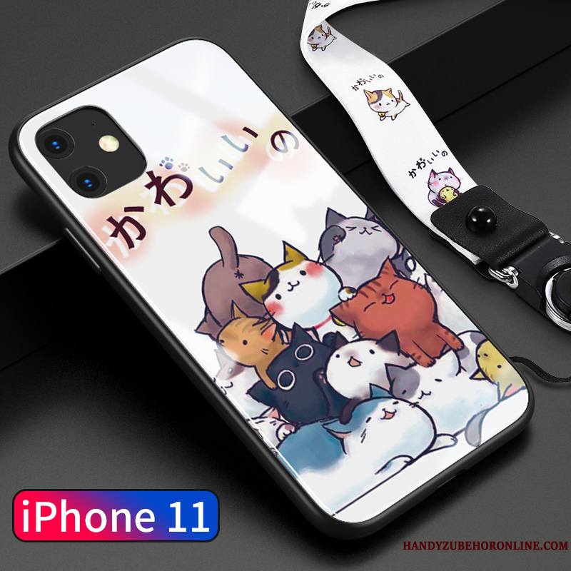 iPhone 11 Coque Étui Incassable Personnalité Lion Tendance Très Mince Tout Compris