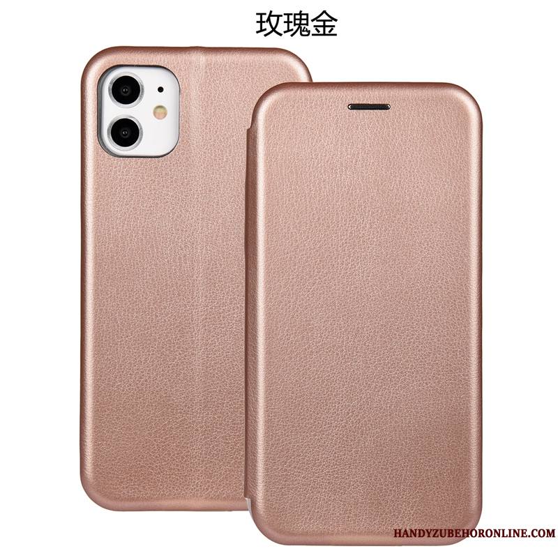 iPhone 11 Housse Coque Tendance Incassable Noir Protection Magnétisme