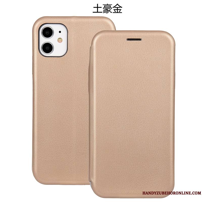 iPhone 11 Housse Coque Tendance Incassable Noir Protection Magnétisme