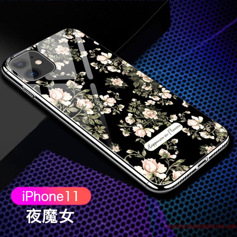 iPhone 11 Nouveau Silicone Coque De Téléphone Incassable Transparent Placage Tendance