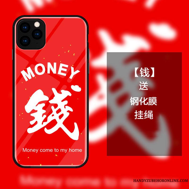 iPhone 11 Pro Coque De Téléphone Protection Rouge Verre Incassable Étui Tout Compris