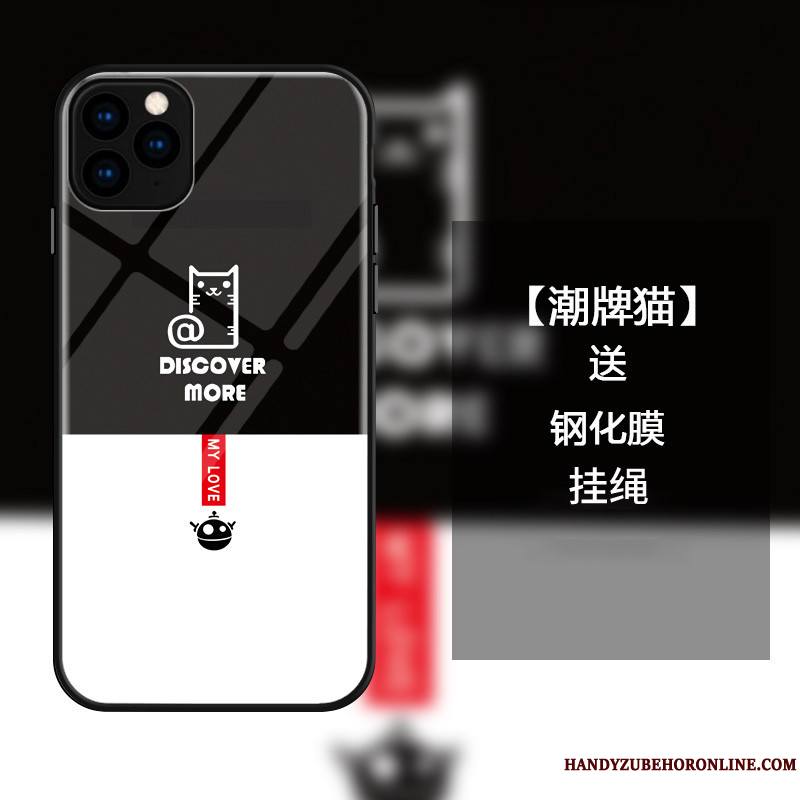 iPhone 11 Pro Coque De Téléphone Tout Compris Ornements Suspendus Mode Incassable Marque De Tendance Étui