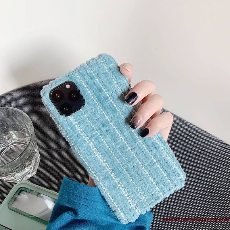 iPhone 11 Pro Coque Étui Protection Parfumé Incassable Couleur Unie Petit