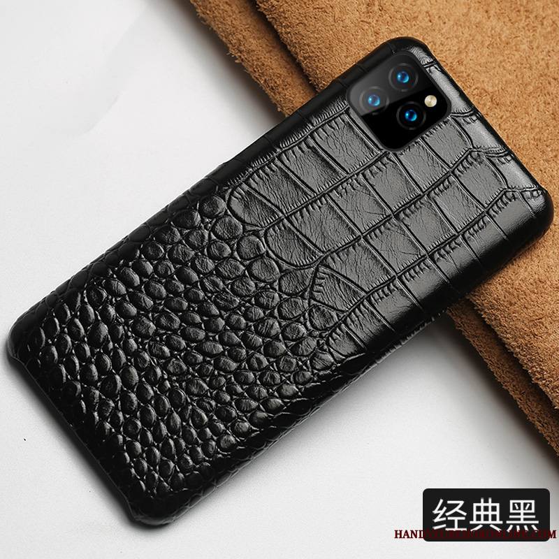 iPhone 11 Pro Difficile Simple Noir Luxe Nouveau Personnalisé Coque