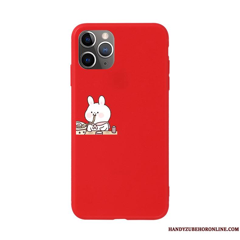 iPhone 11 Pro Max Coque De Téléphone Amoureux Mignonne Fluide Doux Étui Dessin Animé Protection