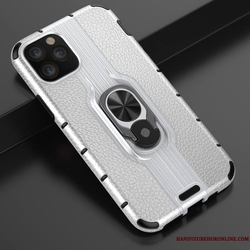 iPhone 11 Pro Max Coque Magnétisme Créatif Incassable À Bord Support Nouveau Difficile