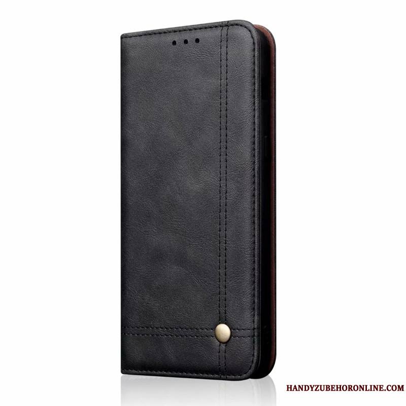 iPhone 11 Pro Max Coque Tout Compris Incassable Étui Étui En Cuir Protection Business Housse