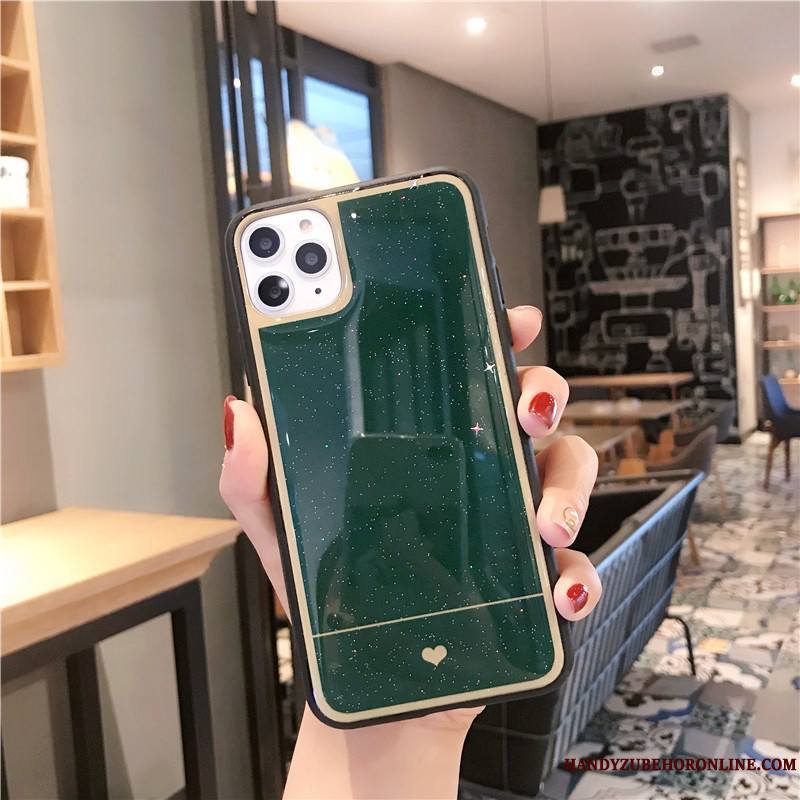 iPhone 11 Pro Max Coque Tout Compris Étui Incassable Rose Vert Rouge Luxe