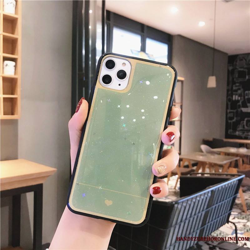 iPhone 11 Pro Max Coque Tout Compris Étui Incassable Rose Vert Rouge Luxe