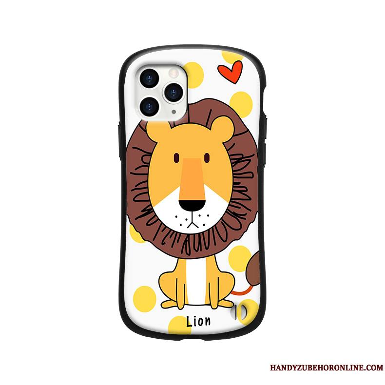 iPhone 11 Pro Max Créatif Animal Étui Tout Compris Fluide Doux Ornements Suspendus Coque