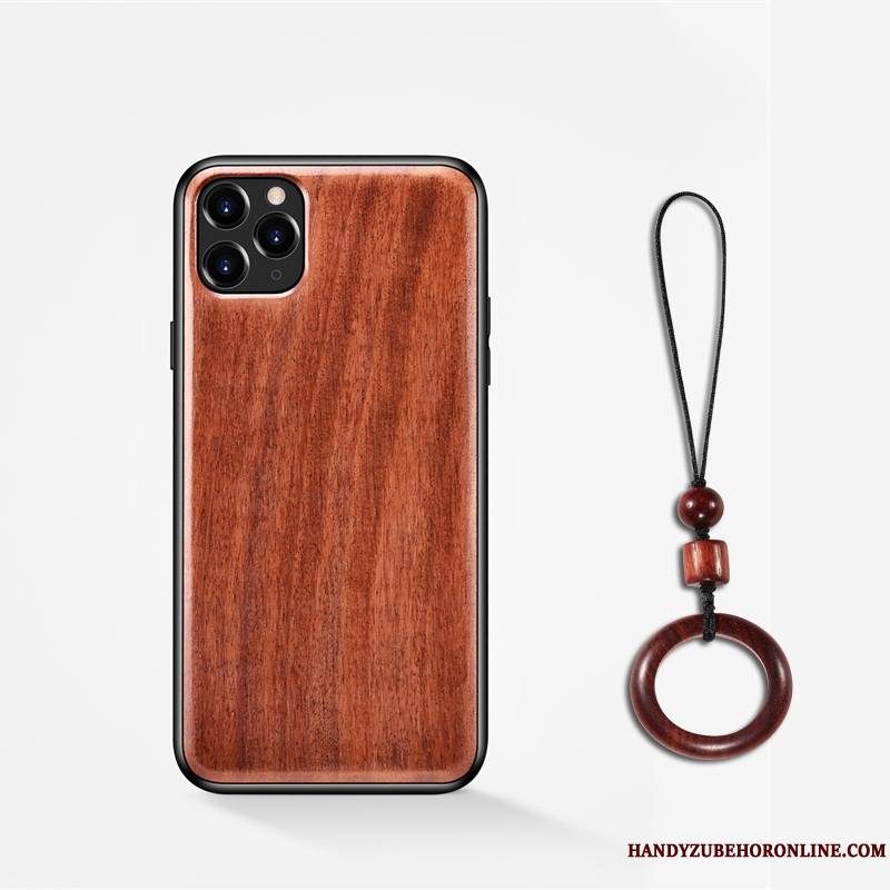 iPhone 11 Pro Max Délavé En Daim Nouveau Coque De Téléphone Tout Compris En Bois Silicone Soie