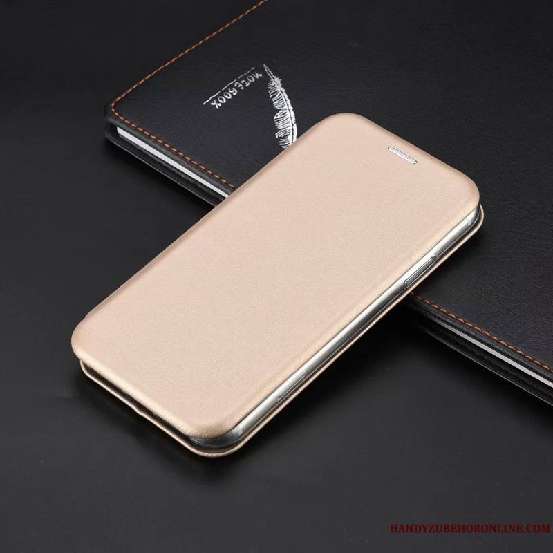 iPhone 11 Pro Max Housse Incassable Coque Téléphone Portable Simple Étui En Cuir Protection