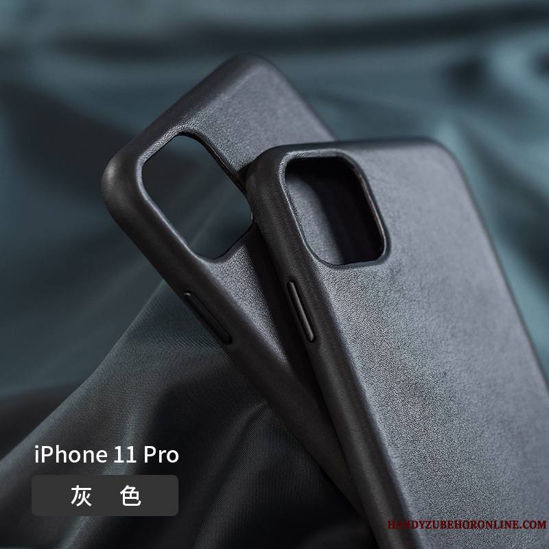 iPhone 11 Pro Max Incassable Nouveau Tout Compris Luxe Coque De Téléphone Étui Cuir Véritable