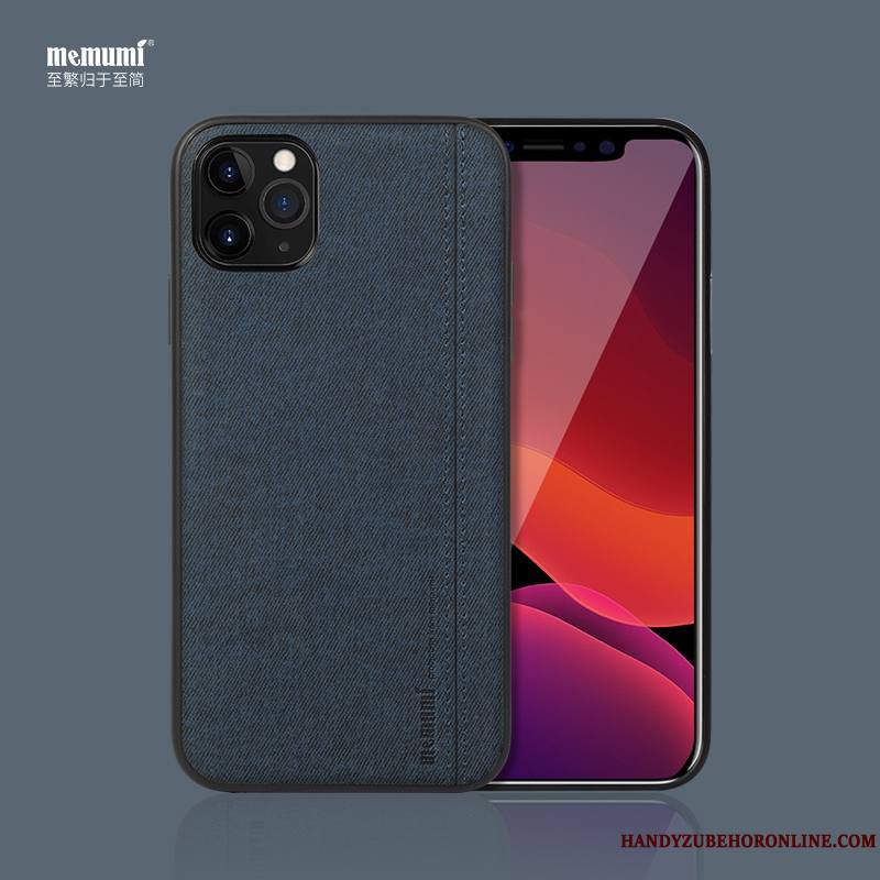 iPhone 11 Pro Max Incassable Téléphone Portable Gris Tendance Toile Coque De Téléphone Tout Compris