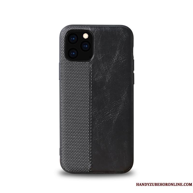 iPhone 11 Pro Max Nouveau Cuir Incassable Coque De Téléphone Étui Simple Business