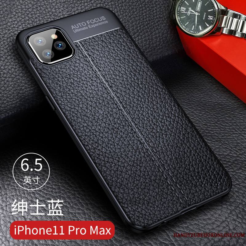 iPhone 11 Pro Max Protection Marque De Tendance Silicone Nouveau Tout Compris Créatif Coque De Téléphone