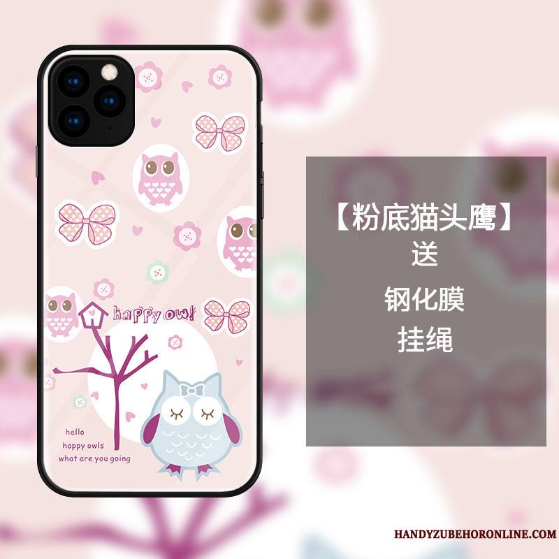 iPhone 11 Pro Tout Compris Chat Coque De Téléphone Rose Étui Amoureux Incassable