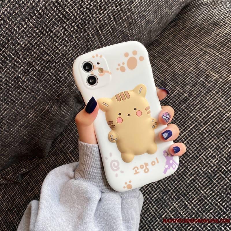 iPhone 12 Coque De Téléphone Incassable Tendance Petit Tout Compris Silicone Super Mignon