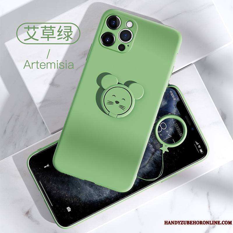 iPhone 12 Pro Coque Marque De Tendance Gris Étui Sac De Téléphone Protection