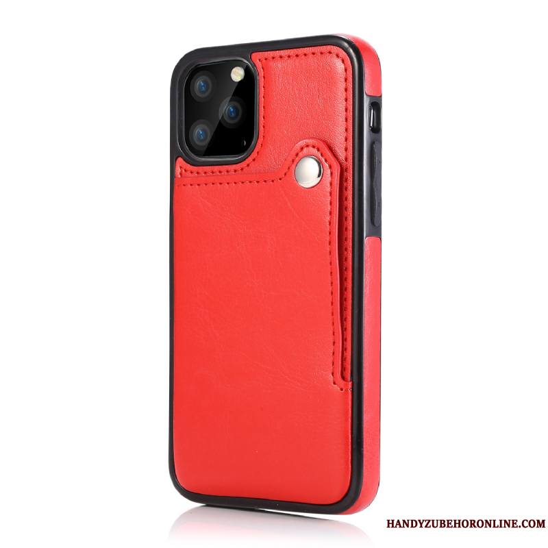 iPhone 12 Pro Max Coque De Téléphone Carte Étui En Cuir