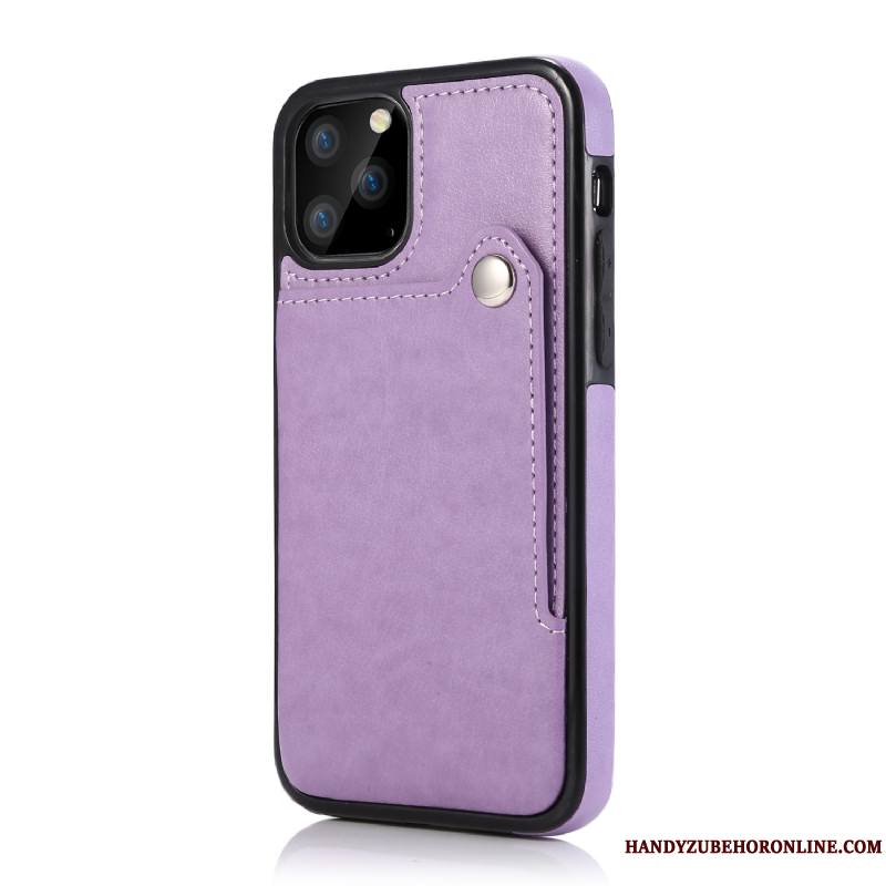 iPhone 12 Pro Max Coque De Téléphone Carte Étui En Cuir