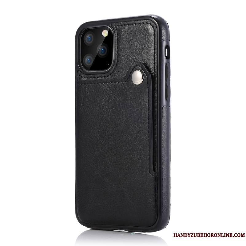 iPhone 12 Pro Max Coque De Téléphone Carte Étui En Cuir