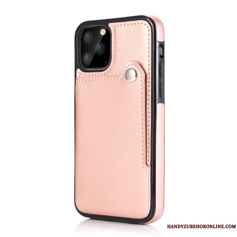 iPhone 12 Pro Max Coque De Téléphone Carte Étui En Cuir