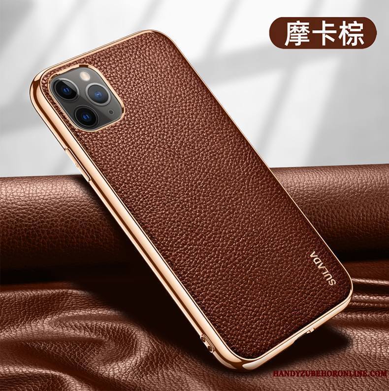 iPhone 12 Pro Max Protection Étui En Cuir Coque De Téléphone Personnalité Qualité Nouveau Tout Compris