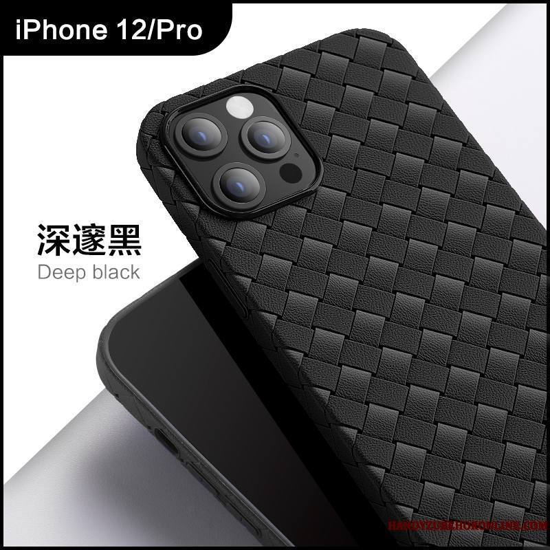 iPhone 12 Pro Tout Compris Incassable Tissage Protection Coque De Téléphone Nouveau Silicone